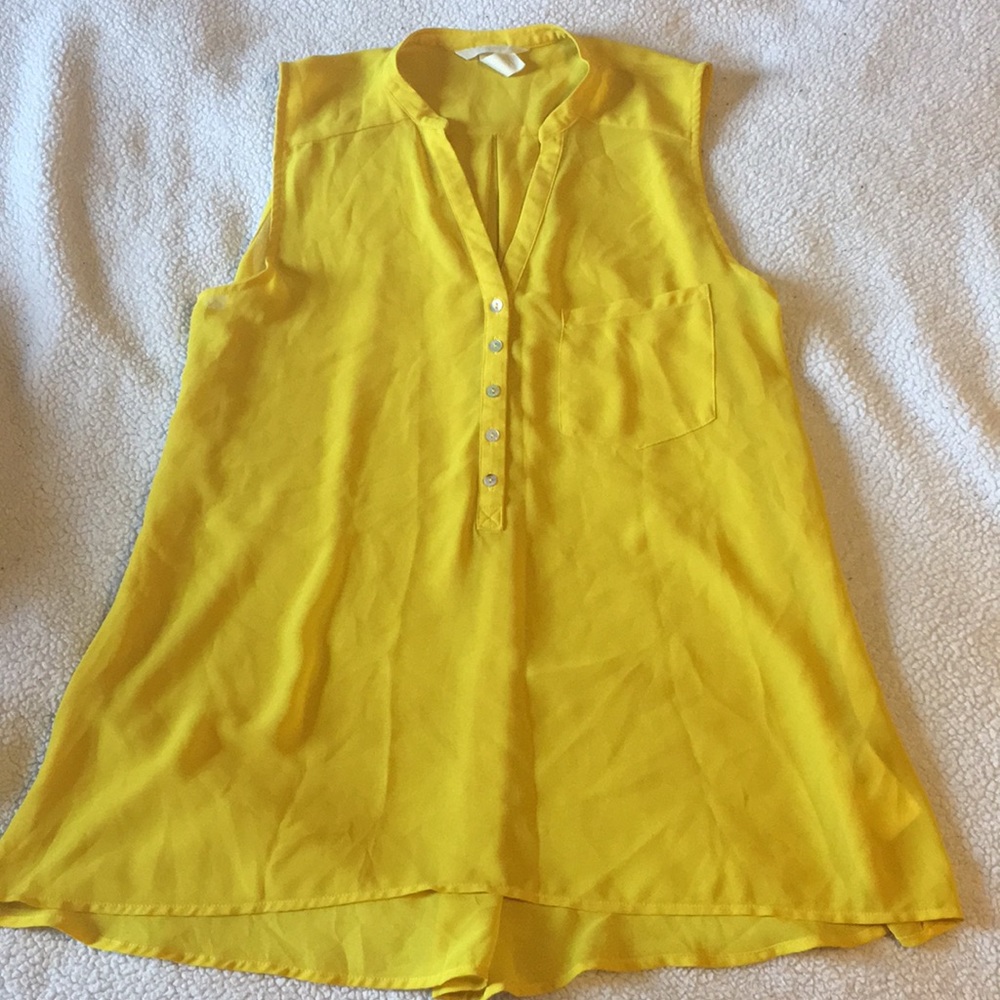 💖H&M Sleeveless chiffon BLOUSE💖